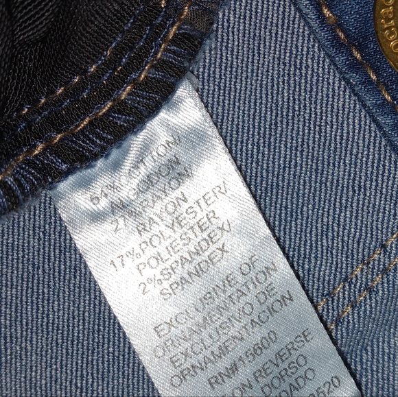 Democracy Ab Technology Comfort Waist Stretch Denim Jeans size 4 - Picture 9 of 12